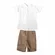 CONJUNTO CAMISA COM ABERTURA NA GOLA PRECOCE MCO4190