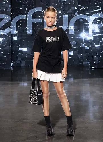 T-SHIRT MALHA RECORTES PERFUMARIA 26638