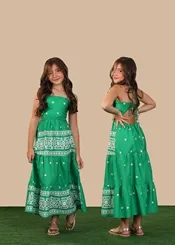 VESTIDO ALÇA CRUZADA PRECOCE LVT4344