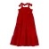 VESTIDO PREGAS E BABADOS PRECOCE M2VT4337