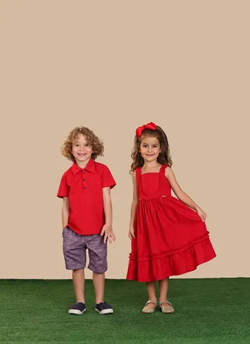 CONJUNTO CAMISA POLO PRECOCE MCO4359