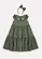 VESTIDO TRICOLINE BABADOS COM ARCO PITUCHINHUS 26454