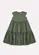 VESTIDO TRICOLINE BABADOS COM ARCO PITUCHINHUS 26454
