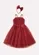 VESTIDO BABADOS TULE BORDADO COM ARCO PITUCHINHUS 26455