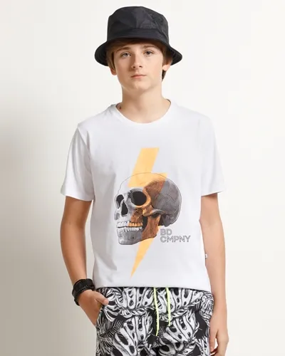 CAMISETA CAVEIRA BRANCO