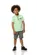 CONJUNTO POLO LIMA E BERMUDA MICROFIBRA ACTIVE BANANA DANGER 51268