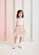 CONJUNTO BLUSA MANGA LONGA COM SAIA TULE ROSA MOMI J5774