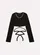 BLUSA CROPPED RIB AMARRAÇÃO BORDADOS MG LONGA PERFUMARIA 27454