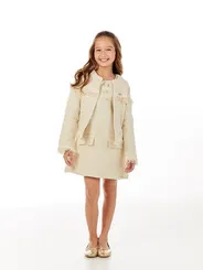 BLAZER ALONGADO TWEED LULUZINHA 080599124