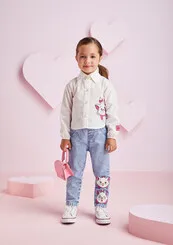 CAMISA ML ESTAMPA MARIE MOMI J5479