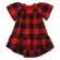 VESTIDO MULLET E BABADOS ESTAMPA XADREZ PRECOCE MVT4665