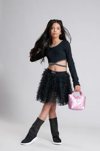 SAIA SHORT BABADOS TULE PERFUMARIA 27445