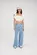 CROPPED CORSET COM BABADO E AMARRAÇÃO COSTAS DIMY BLU83826