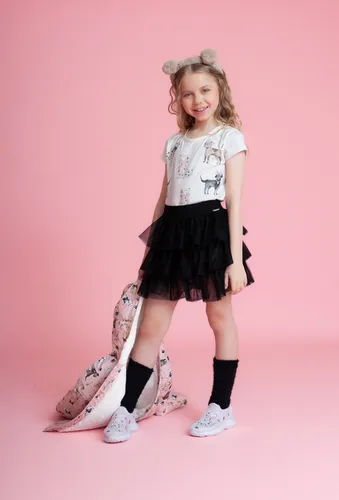 SAIA SHORT TULE BABADOS PITUCHINHUS 27156