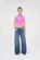 BLUSA CROPPED GOLA ALTA SEM COSTURA SEM MANGA DIMY BLU83828