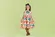 VESTIDO MULTI RECORTES FLORAL MIDI PRECOCE M2VT4731