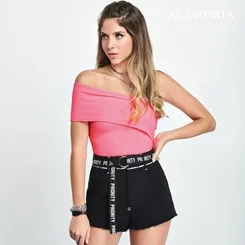 SHORT SARJA BLACK PRETO