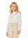 TWIN CASACO BORDADO CRISTAIS CORDÃO BLUSA CROPPED SEM MANGA LULUZINHA 040793124