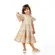 VESTIDO RODADO BABADOS BORDAS DECORADAS MANGAS BABADINHOS LULUZINHA 090797124
