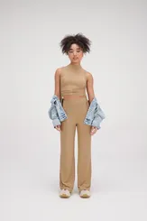CALÇA RETA DE MALHA PANTALONA DIMY CAL83902