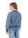CASACO DOUDOUNE JEANS BOTÕES BORDADO CORAÇÕES LULUZINHA 080582124
