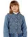CASACO DOUDOUNE JEANS BOTÕES BORDADO CORAÇÕES LULUZINHA 080582124