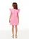 VESTIDO LINHA A MANGAS EM BABADO LACINHO ZÍPER COSTAS LULUZINHA 090750124