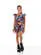 CONJUNTO BLUSA CROPPED MANGAS E CUMPRIMENTO EM BABADO SHORT CÓS ELÁSTICO MYLU 041679124