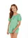 CONJUNTO CROPPED TECIDO BOTÕES COSTAS FRENTE PLISSADA SHORT DETALHE FRANZIDO BOTÕES COSTAS LULUZINHA