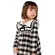 VESTIDO ML XADREZ DETALHE BABADOS LAÇO ZÍPER COSTAS LULUZINHA 090825124