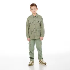 CALÇA CARGO BOLSO COM ZÍPER LATERAL OLIVER 180776124