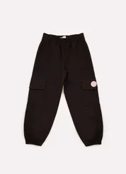 CALÇA SARJA JOGGING CARGO CÓS ELÁSTICO BOLSOS PITUCHINHUS 27206
