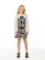 CONJUNTO VESTIDO XADREZ LACINHOS CRISTAIS COM BLUSA ML GOLA BABADINHO LULUZINHA 040802124