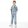JAQUETA JEANS BOTÕES BOLSOS OLIVER 190358124