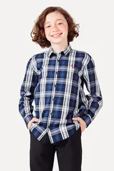 CAMISA ML XADREZ ANARRIÊ BOTÕES RESERVA 0084361