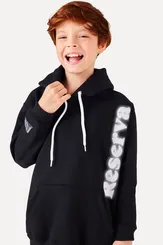 HOODIE MOLETOM SPEED HALFTONE COM CAPUZ CORDÃO BOLSOS RESERVA 0083211