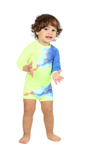CONJUNTO BABY LUCCA RECORTES ESTAMPA PEIXES SIRI 39465