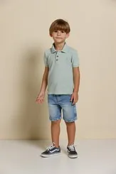 POLO PIQUET MELANGE ESSENCIAL BANANA DANGER 52151