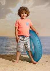CONJUNTO CAMISETA E BERMUDA HAVE FUN BANANA DANGER 52205