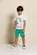 CONJUNTO CAMISETA MOLETINHO SKATER E SHORT BANANA DANGER 52221