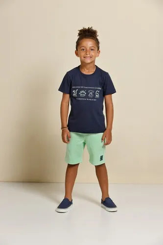 CONJUNTO CAMISETA MOLETINHO DINO E SHORT BANANA DANGER 52220