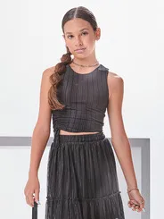 TOP TULE LISTRADO AUTHORIA R4663