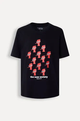CAMISETA MINI ESTAMPA PICA PAU SOCIETY RESERVA 0087594