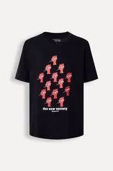 CAMISETA MINI ESTAMPA PICA PAU SOCIETY RESERVA 0087594