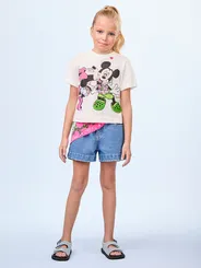 CAMISETA MICKEY E MINIE ANIME N4093