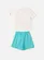 CONJUNTO BLUSA COM SHORT SEREIA ANIME N4420