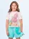 CONJUNTO BLUSA COM SHORT SEREIA ANIME N4420