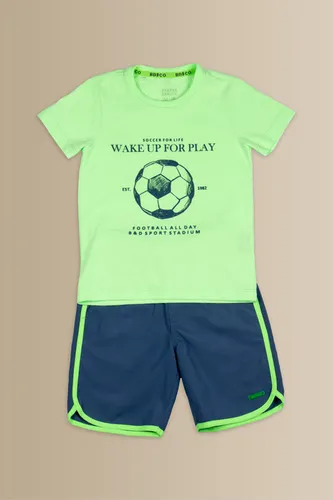 CONJUNTO CAMISETA COM BERMUDA FOOTBALL BANANA DANGER 52233