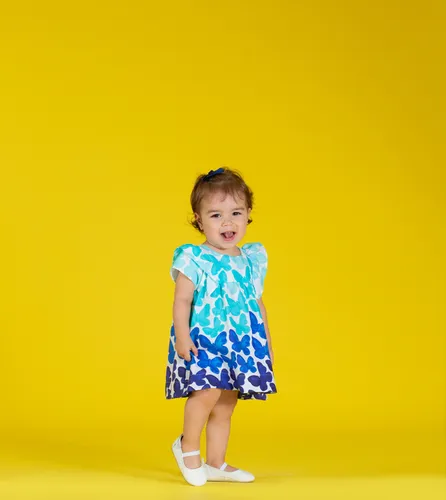 VESTIDO RECORTES COM BABADINHO PRECOCE BVT4914