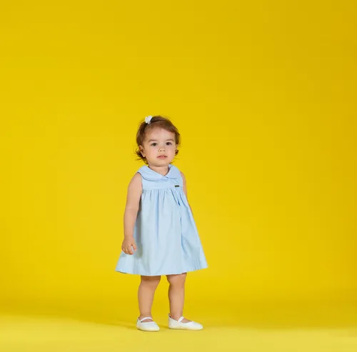 VESTIDO GOLA BABY PALINHA PRECOCE BVT4916